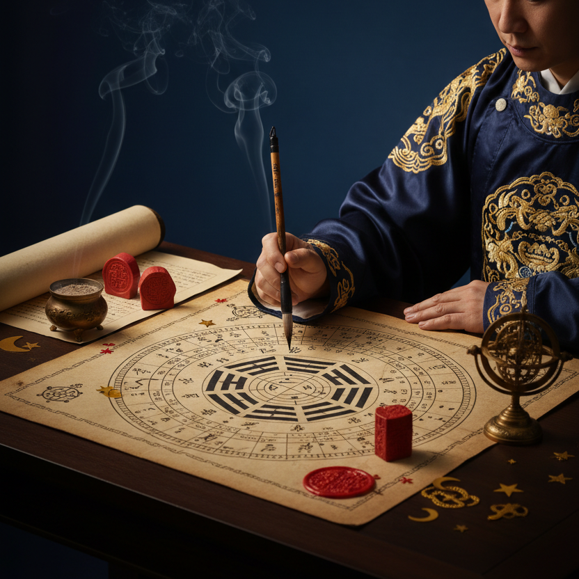 Taoist Destiny Reading — Certified Daoist Priest · Ba Zi Birth Chart Fortune