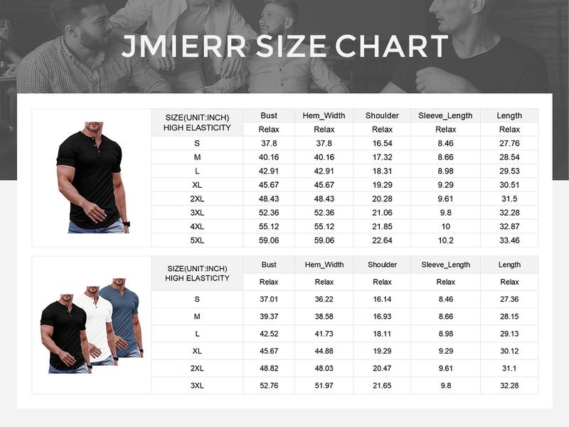 Men's Plain Muscle Slim Fitted Henley Shirts Crewneck Longline T-Shirt Gym Workout Athletic Shirt Tees with Button Menswear Casual Tops,Men's Classic Streetwear Clothing for Daily Wear,Fall Fashion Outfits 2025