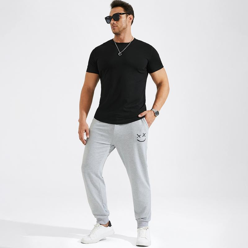 Mens 3 Pack Cotton Hipster Hip Hop Longline Crewneck T-Shirt,Menswear Casual Tshirt Tops,TikTokShopfalldealsforyou