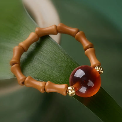 Taoist Five Blessings Gift Set – Lucky Amulet, Red Agate Ring & Peace Sachet for Protection & Good Fortune